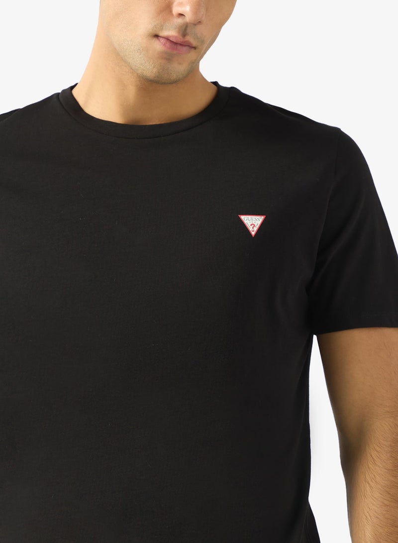 GUESS Crew Neck Short Sleeve T-Shirt - Image 3